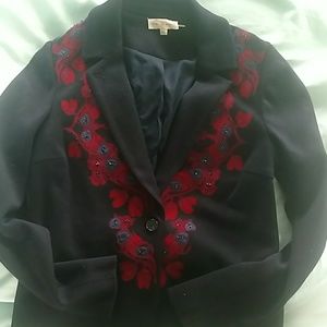 Tory Burch Navy Blazer